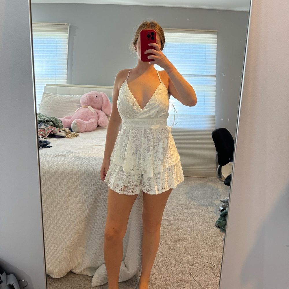 princess polly lacy romper